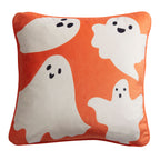 Coussin d'Halloween Fantômes Effrayants Gris 43 x 43 cm