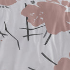 Parure de lit Starline couleur rose poudré