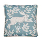 Coussin d'extérieur Spring Rabbit couleur œuf de canard 43 x 43 cm