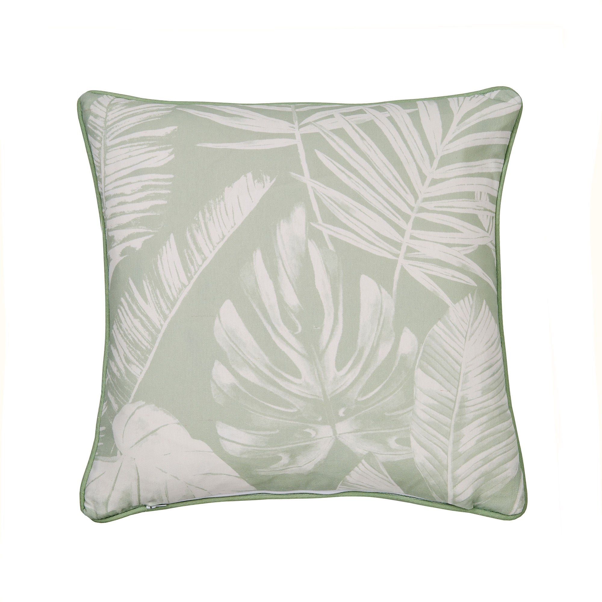 Coussin d'extérieur Tahiti vert 43 x 43 cm