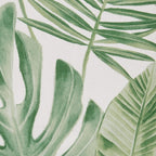 Coussin d'extérieur Tahiti vert 43 x 43 cm