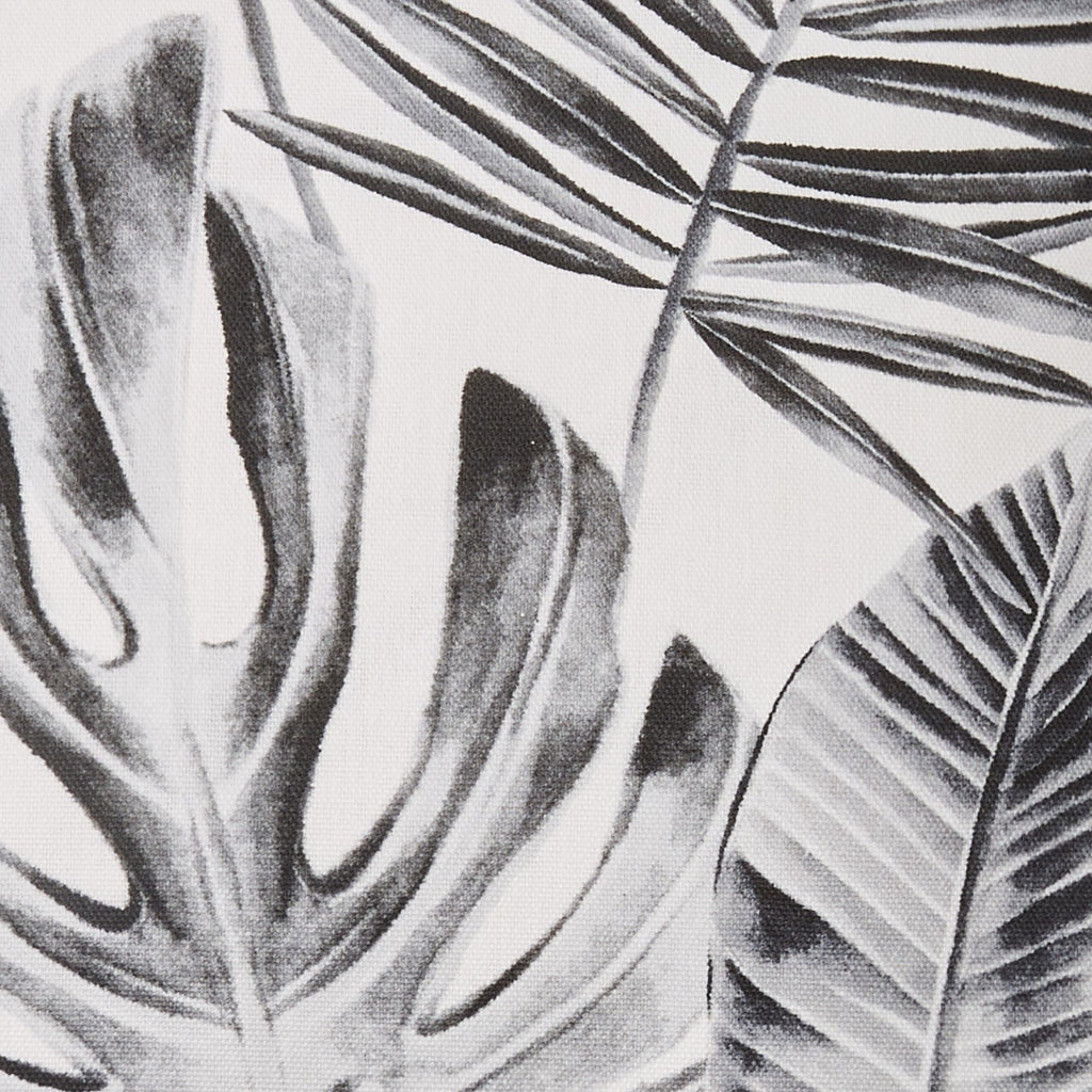 Coussin d'extérieur Tahiti argenté 43 x 43 cm