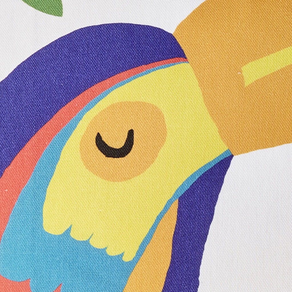 Coussin d'extérieur Tropical Flamingo rose 43 x 43 cm