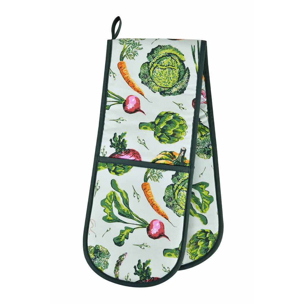 Gant de cuisine double pour légumes multicolores