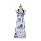 Tablier en coton Willow Toile bleu