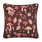 Coussin Rêves des Bois couleur Chocolat 43 x 43 cm