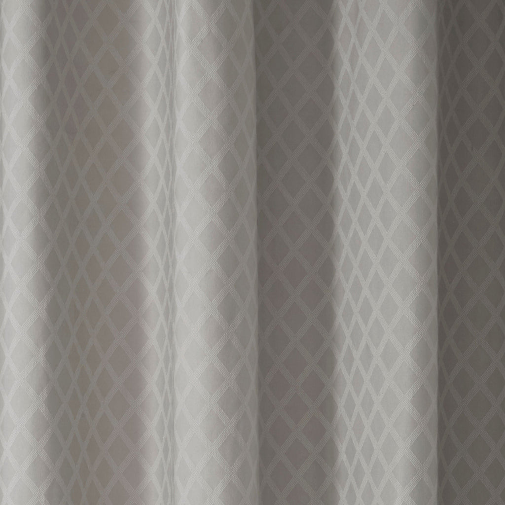 Rideaux à œillets Croma argentés