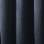 Rideaux à œillets Montrose bleu marine