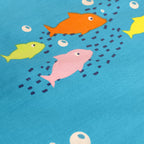 Drap-housse Sea Life multicolore de 25 cm de profondeur
